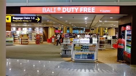 bali duty free on arrival.